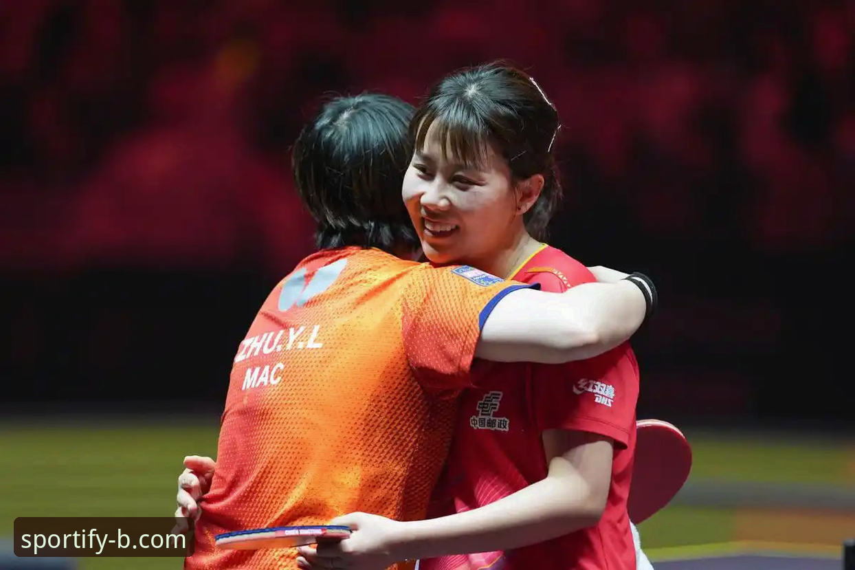 2026伦敦世乒赛女团最新动态：陈幸同三局横扫陈思羽，正手优势成制胜关键